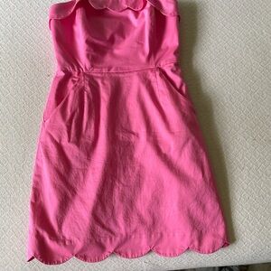 Vineyard Vines Pink Strapless Dress